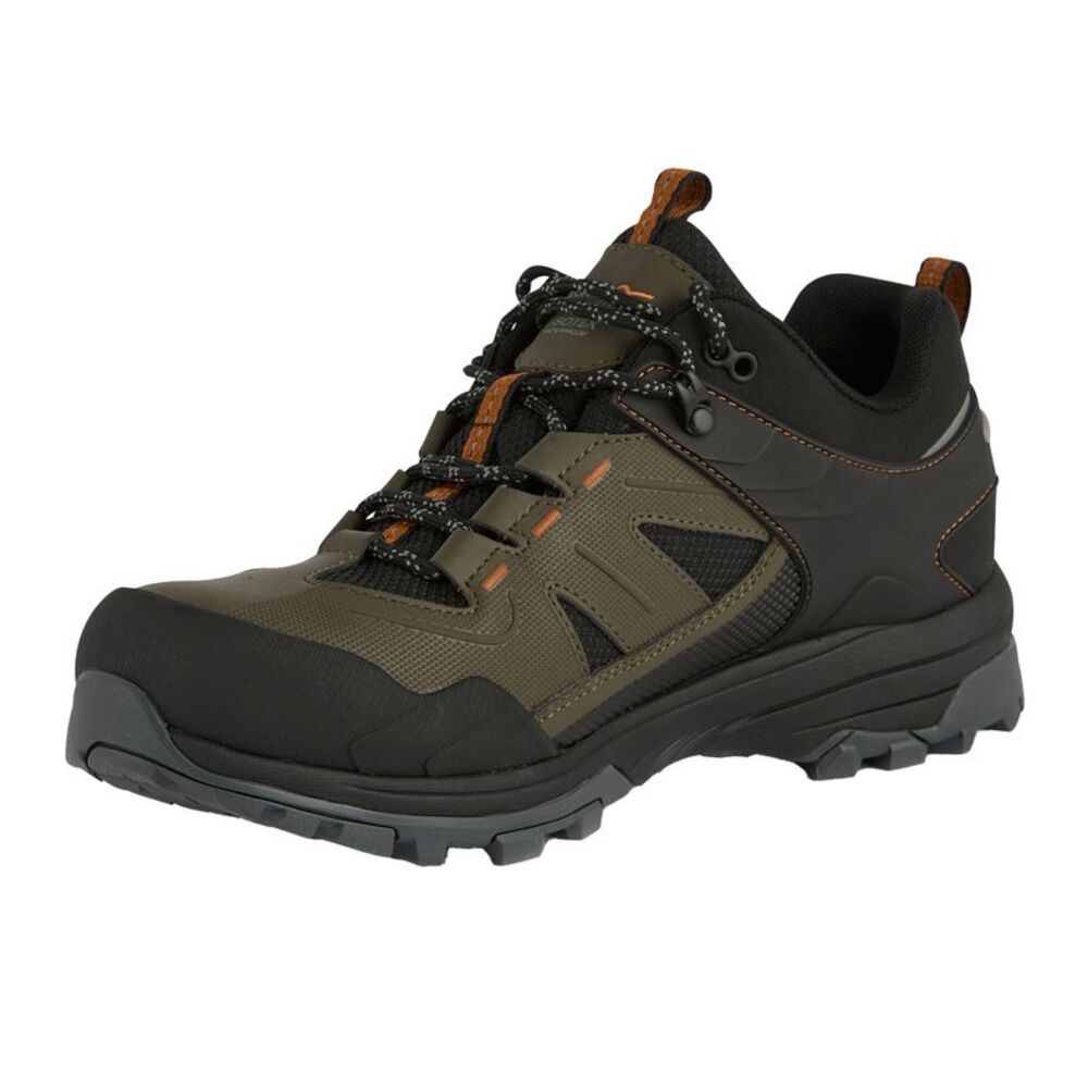 Regatta Mens Regen Low Walking Boots / Olive Green